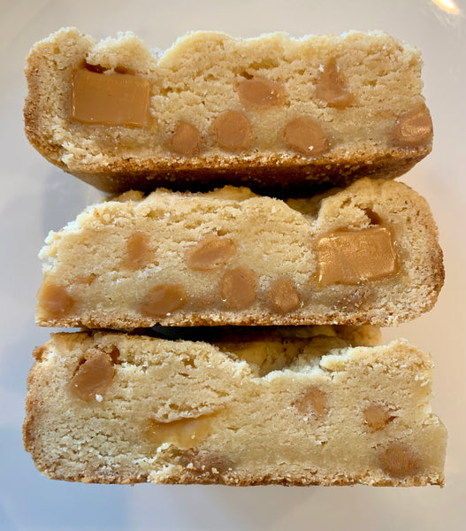 Sticky Salty Caramel Cookie Bars (Six-Pack)